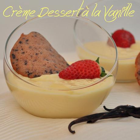 Crème dessert à la vanille