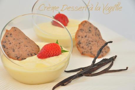 Crème dessert à la vanille