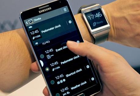 Les Smartwatchs : Le futur à portée de main ou de poignet Samsung Galaxy Gear