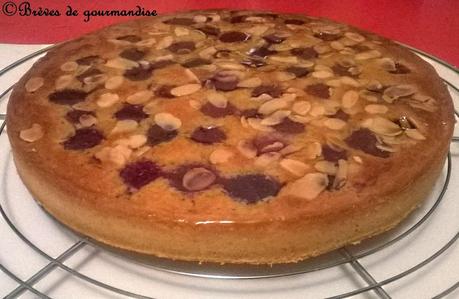 Tarte amandine aux framboises et fève tonka {Recette CAP}