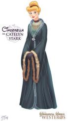 cinderella_as_catelyn_stark_by_djedjehuti-d770tkt Game Of Thrones : c’est reparti pour la saison 4
