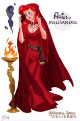 ariel_as_melisandre_by_djedjehuti-d770ra4 Game Of Thrones : c’est reparti pour la saison 4