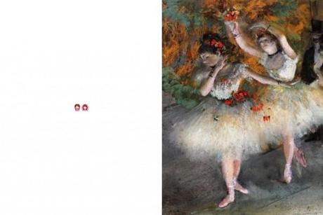« Emoji – Nation » quand la peinture classique rencontre la culture Digitale Two-Dancers-Entering-the-Stage-Edgar-Degas