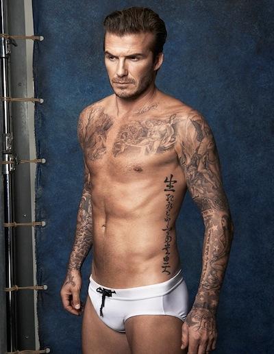 David Beckham fait dans les maillots de Bain avec H&M David Beckham fait dans les maillots de Bain avec H&M