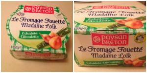 Le Fromage Fouetté échalote ciboulette Madame Loïk Paysan Breton