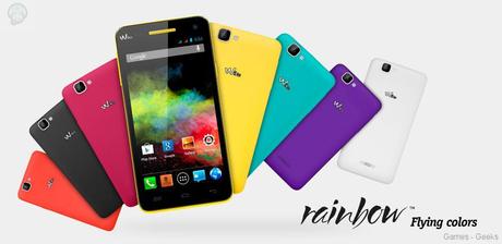 Wiko Rainbow gamme Wiko présente le Rainbow  wiko smartphone rainbow 