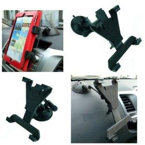 Les meilleurs support voiture pour tablette Support fixation multi-surface réglable Asus Google Nexus 7 voiture ou maison - Arkon véhicule multi-surfaces dashboard, fenêtre et bureau ventouse avec un support réglable de BuyBits pour la tablette Asus Google Nexus 7. - Fixez le berceau de tablet...