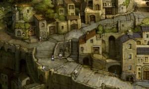 Bravely Default - La ville principale Bravely Default - La ville principale