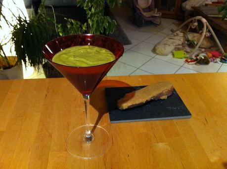 Thon en croûte et velouté de petits pois photo-62