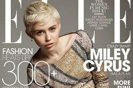Incroyable : Miley Cyrus habillée de la tête aux pieds pour le magazine Elle