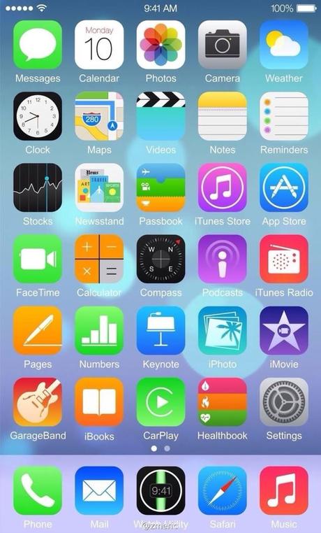 Montage ou réalité? iOS 8 sur iPhone 6