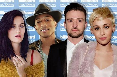 Billboard Music Awards 2014 : Justin Timberlake, Miley Cyrus, Katy Perry, Pharrell sont les favoris !