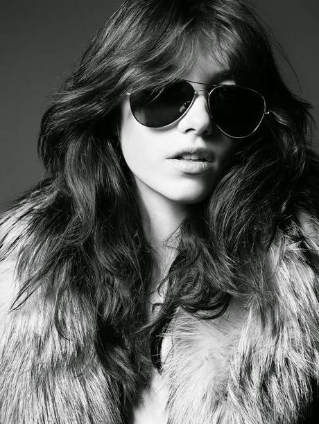 La nouvelle campagne pre-fall de Saint Laurent par Hedi Slimane avec Grace Hartzel...