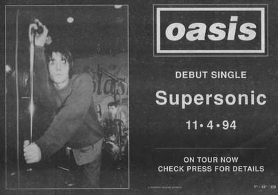 Oasis : 20 ans de Supersonic !