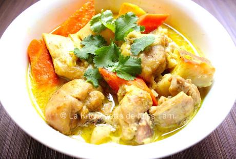 Curry de poulet vietnamien La Kitchenette de Miss Tâm R
