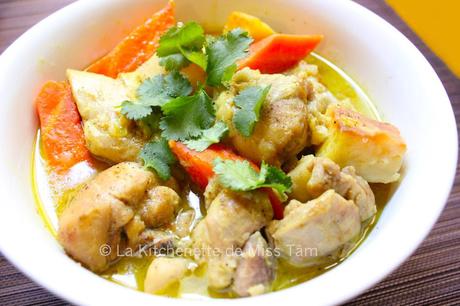 Curry de poulet vietnamien La Kitchenette de Miss Tam