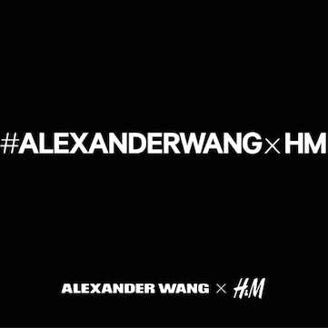 Rendez-vous le 06 Novembre pour Alexander Wang pour H&M...