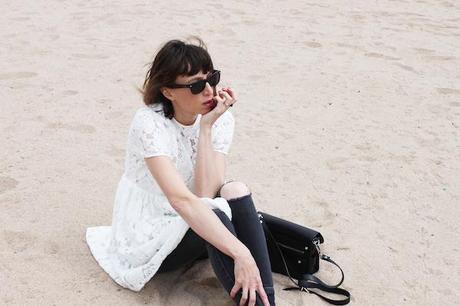 blog mode fashion blog french blogger fashion blogger lisa marie diary outfit ootd les chats perches zara converse ps11 proenza schouler 8 Beach 