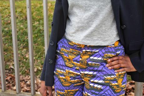 Un look... Basics & African prints