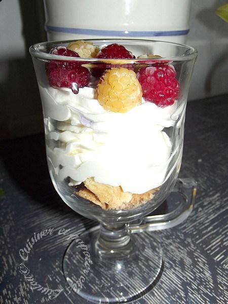 Tarte aux framboises destructurée DSCF8173