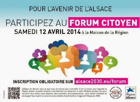 « Alsace 2030 » : Les Alsaciens s’expriment lors de la  Journée Citoyenne du 12 avril !