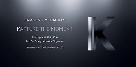 Samsung Galaxy K Zoom Media Day event Samsung se la joue K, avec un nouveau produit au Kalendrier!