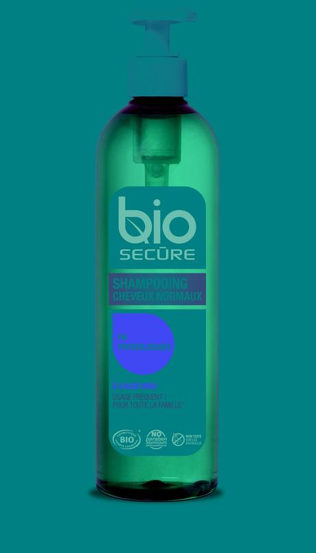 Jeu-concours : tentez de remporter trois lots de soins, Bio Secure Shampooing_Cheveux_Normaux_400ml_Flacon_A