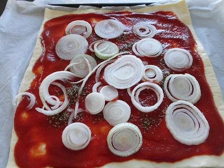 Pizza aux saveurs basques