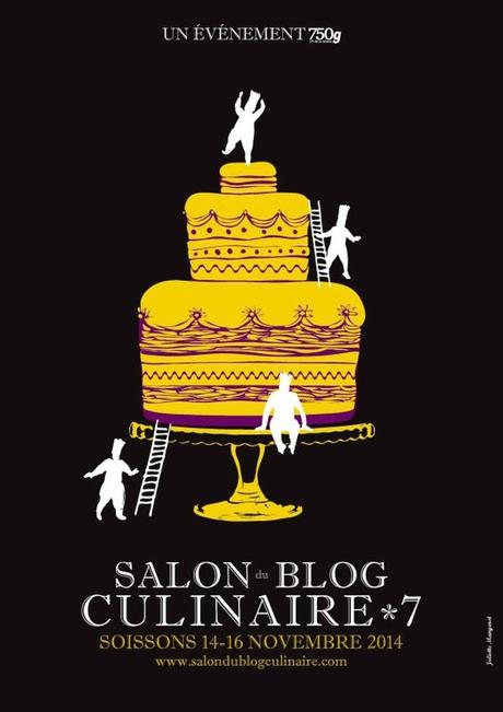 Cake aux fromages d’Auvergne, pommes, pignons et noix pour le brunch du Salon du Blog Culinaire SBC_SOISSONS_2014_A4_HD