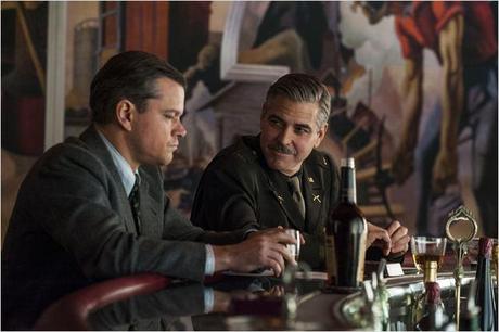 Monuments Men : Photo George Clooney, Matt Damon