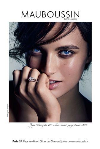 Mode : Yuliana Korotkova, nouvelle égérie de Mauboussin mauboussin