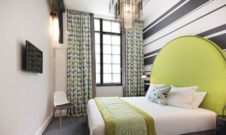 Un ancien atelier textile transformé en hôtel design