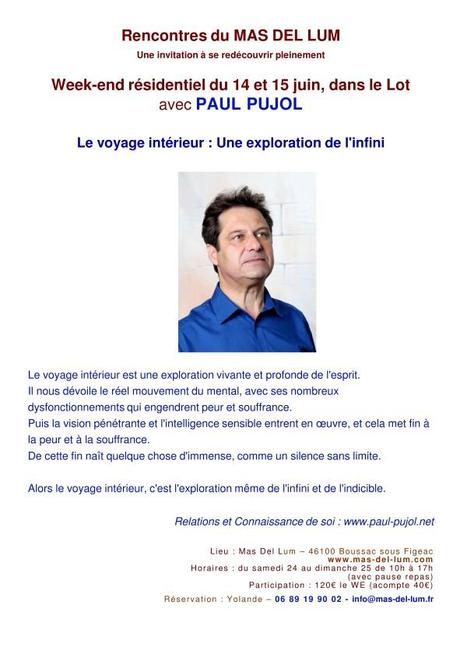 14-16 juin 2014: Séminaire rédidentiel dans le Lot PAUL PUJOL WE résidentiel P1
