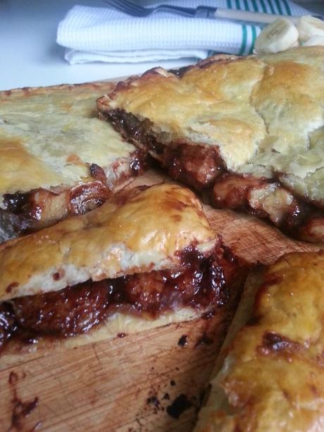 Chausson nutella, bananes Chausson nutella, bananes