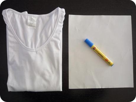 DIY : un t-shirt imprimé oeil