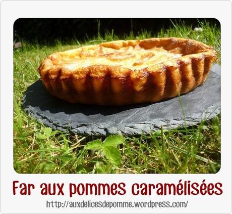 Far aux pommes caramélisées Far pomme 1