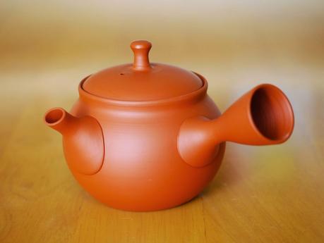 Quatre théières Tokoname par Shôryû, techniques de cuisson Quatre théières Tokoname par Shôryû, techniques de cuisson