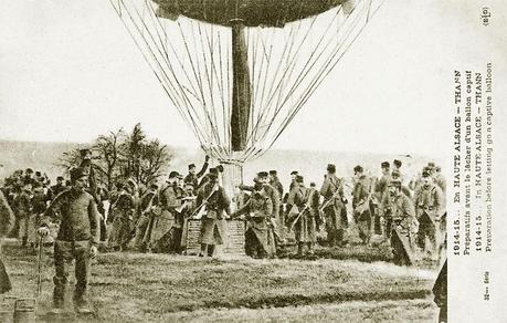 Les Taubes ne viennent plus nous voir ! Ballon captif dans les Vosges.
