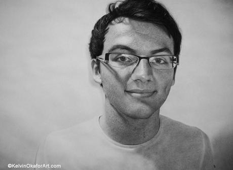 Dessins hyper réalistes en crayons à papier ! © Kelvin Okafor