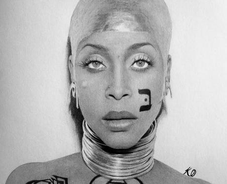 Dessins hyper réalistes en crayons à papier ! © Kelvin Okafor