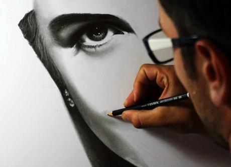 Dessins hyper réalistes en crayons à papier ! © DiegoKoi - Diego Fazio