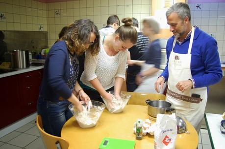 Un atelier de cuisine avec la classe d’italien du lycée h...