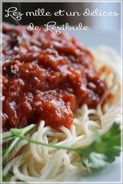 ~Sauce à spaghetti de Ricardo~