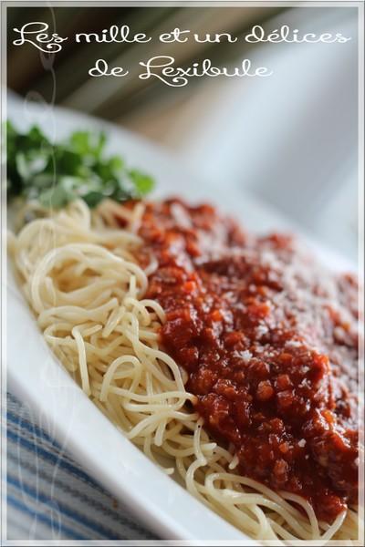 ~Sauce à spaghetti de Ricardo~