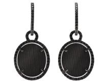 Black Diamonds par Eternamé BO Lunaria or noir diamants noirs 0,8ct - 2800 euros