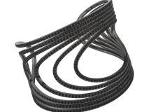 Black Diamonds par Eternamé Manchette Ellipse Noir or noir diamants noir 7,3ct 18000 euros