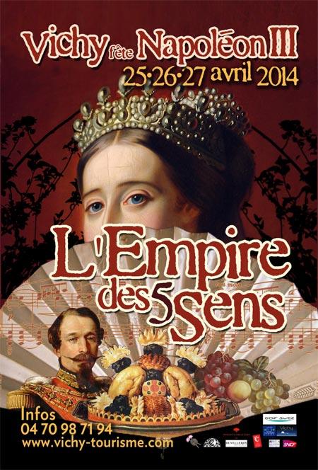 7e édition de Vichy fête Napoléon III les 25, 26 et 27 avril 2014 vichy-napoleon3