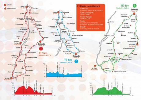 La Méridienne, Rando-Cyclo Brioude Issoire Saint-Flour, le 25 mai 2014 parcours-rando-cyclo