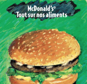 McDonald's révèle les ingrédients de ses recettes (additifs,...)