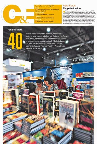 Ouverture de la Feria del Libro à Buenos Aires [à l'affiche]